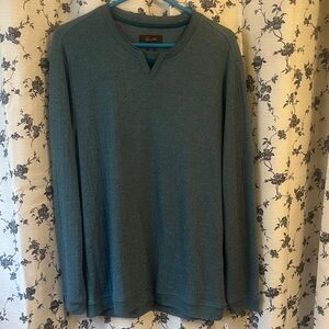 Tasso Elba NWT Men's Heather Blue Trans Knits Sweater
